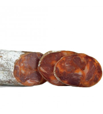 Chorizo de bellota cular pieza de embutido ibérico de Bellota
